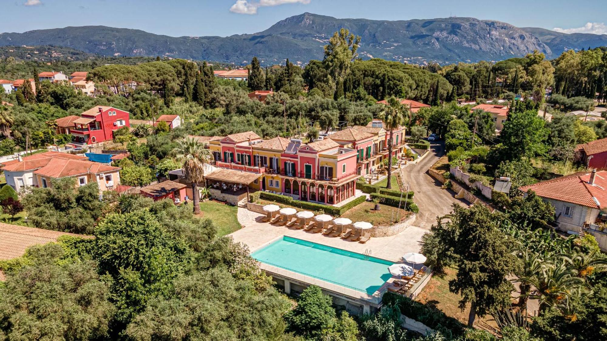 Ionian Arches Hotel Guviá Kültér fotó