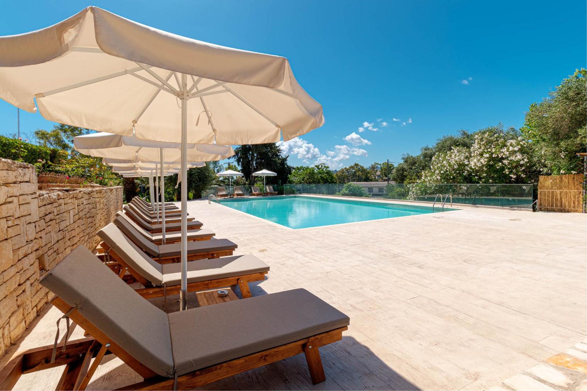 Ionian Arches Hotel Guviá Kültér fotó