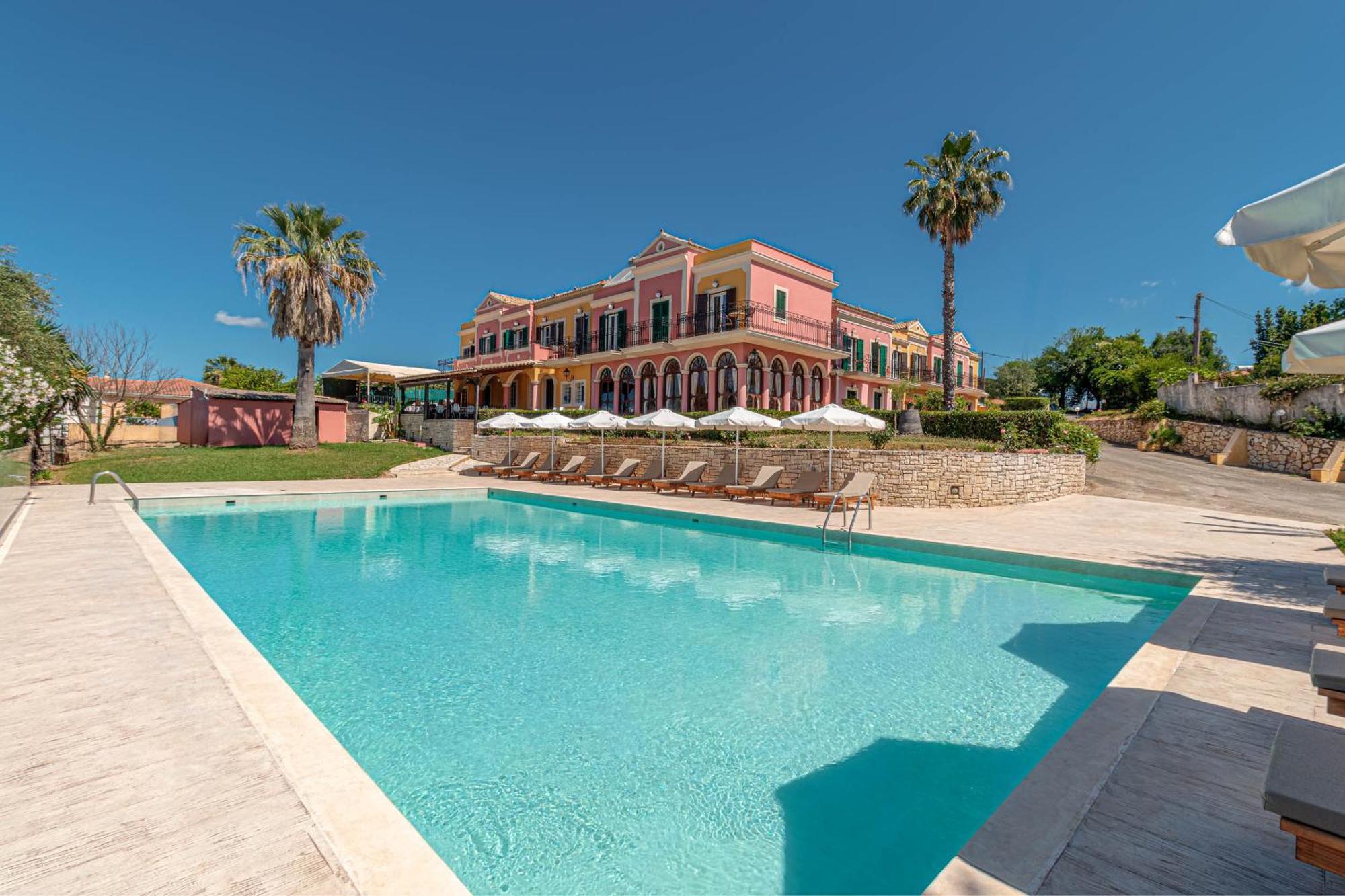 Ionian Arches Hotel Guviá Kültér fotó