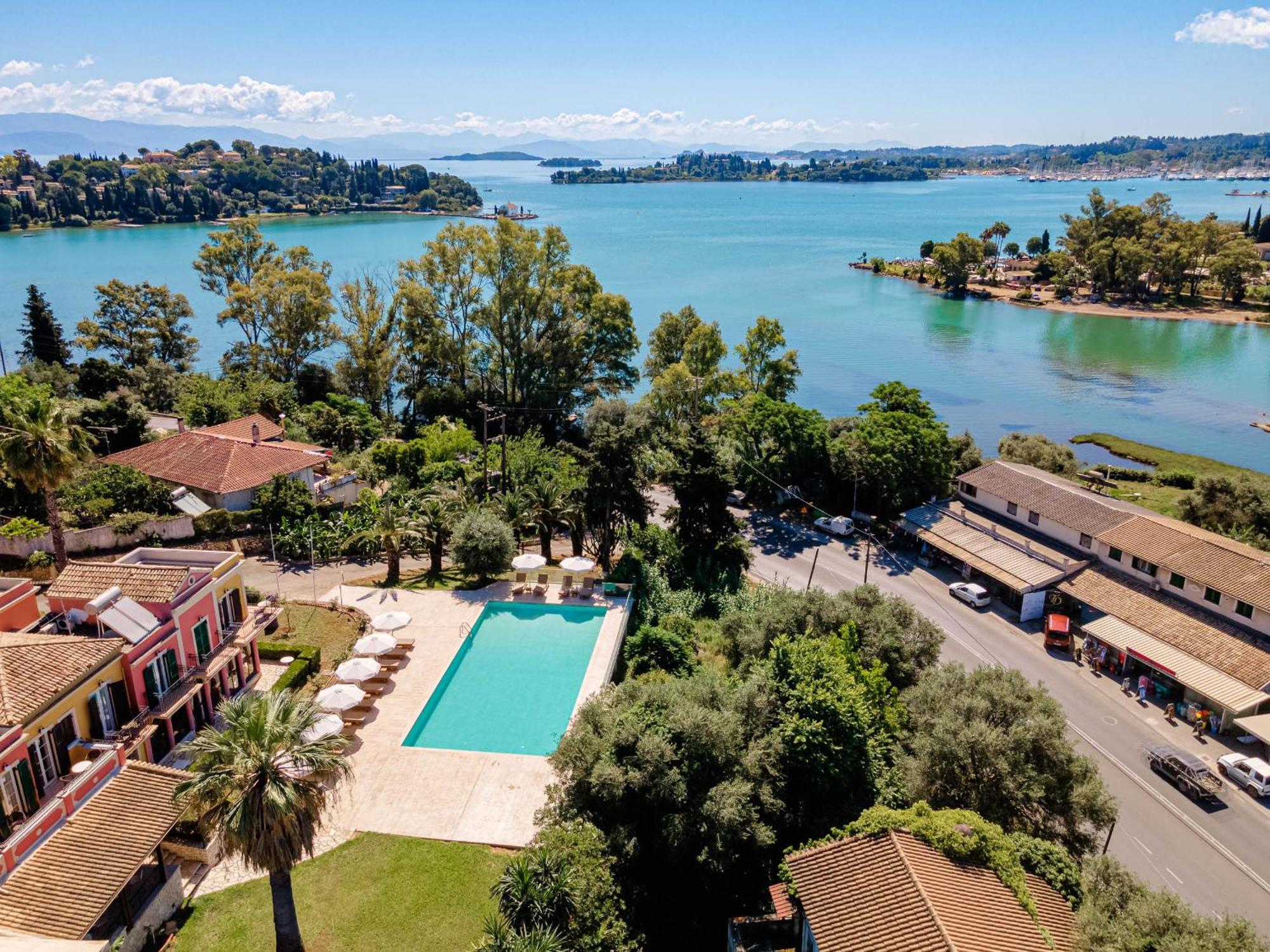 Ionian Arches Hotel Guviá Kültér fotó