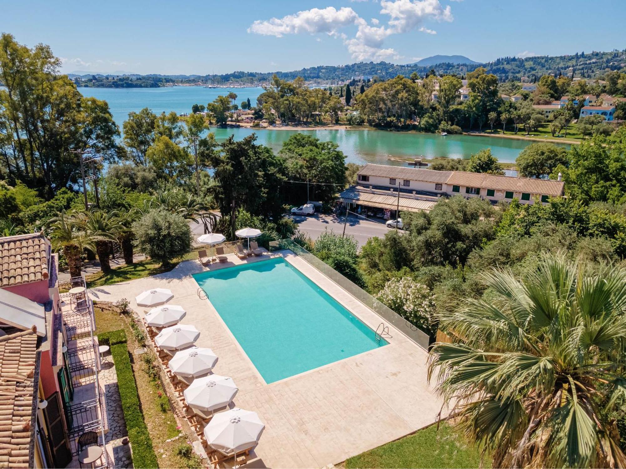 Ionian Arches Hotel Guviá Kültér fotó