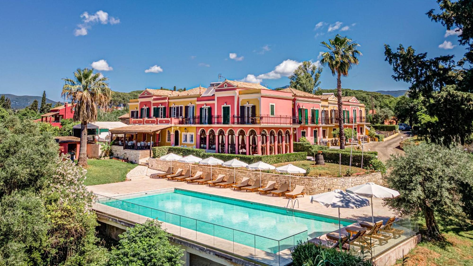 Ionian Arches Hotel Guviá Kültér fotó