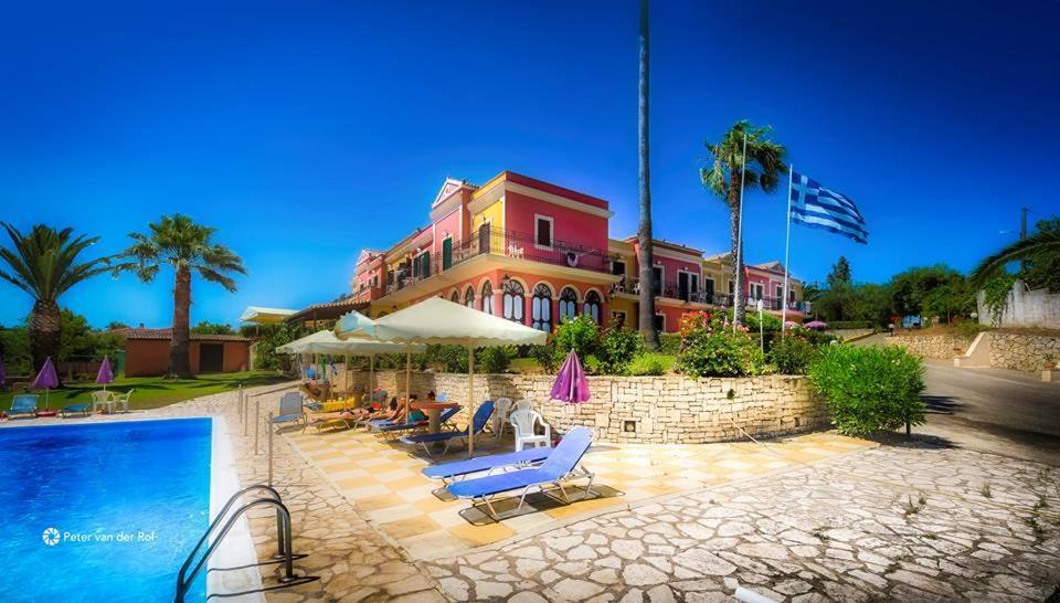 Ionian Arches Hotel Guviá Kültér fotó